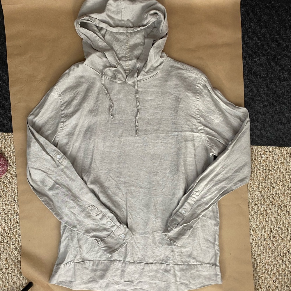 COPY - SAKS FIFTH AVENUE LINEN HOODIE